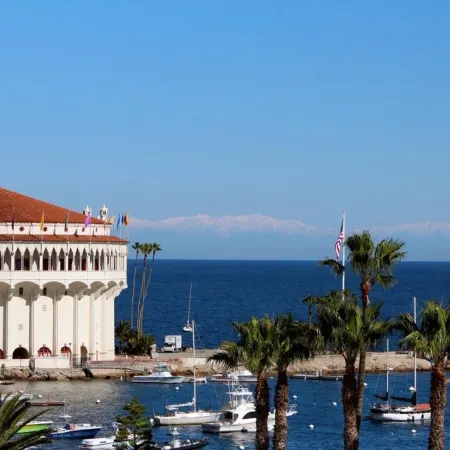 The Avalon Hotel in Catalina Island