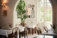 Hôtel Bristol Pau - فطور