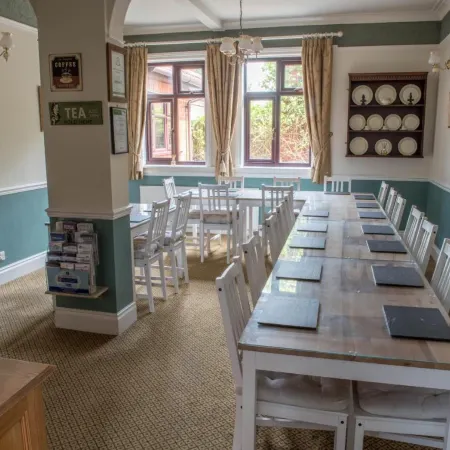 Toothbrush Rooms at Lattice Lodge - Guest Kitchen & EV Recharging