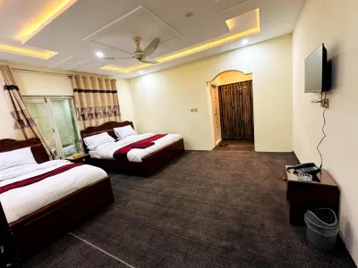 Desert One Hotel Skardu Hotels near River Indus view Skardu Gilgit Baltistan Pakistan