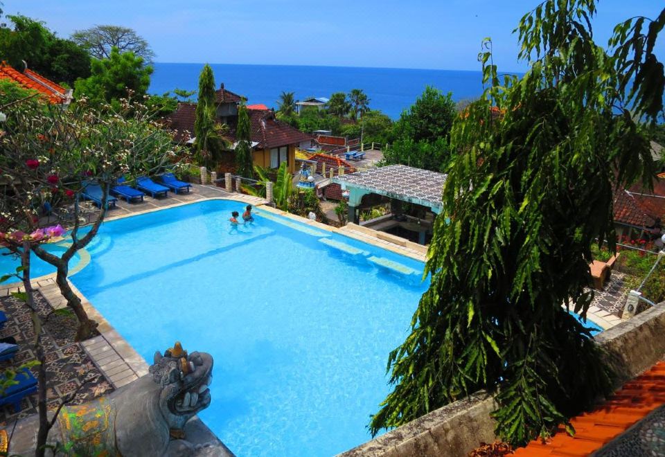 아메드 카페 앤드 호텔 케분 와얀 발코니