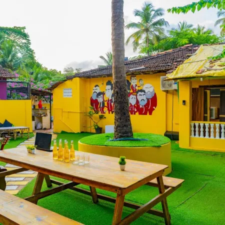 Whoopers Hostel Palolem- Money Heist Themed