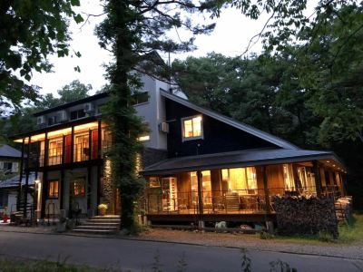 施設外観 白馬姫川温泉　ペンションＴＯＭＡＴＯの写真