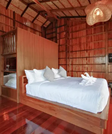 ห้องคิงพร้อมวิวภูเขา