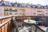 Zentral Wohnen mit Stellplatz und Balkon - nahe Main und Innenstadt - appartements de vacances