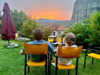 Archontiko Mesohori Meteora Hotels near Holy Monastery of the Great Meteoron - Transfiguration of the Saviour
