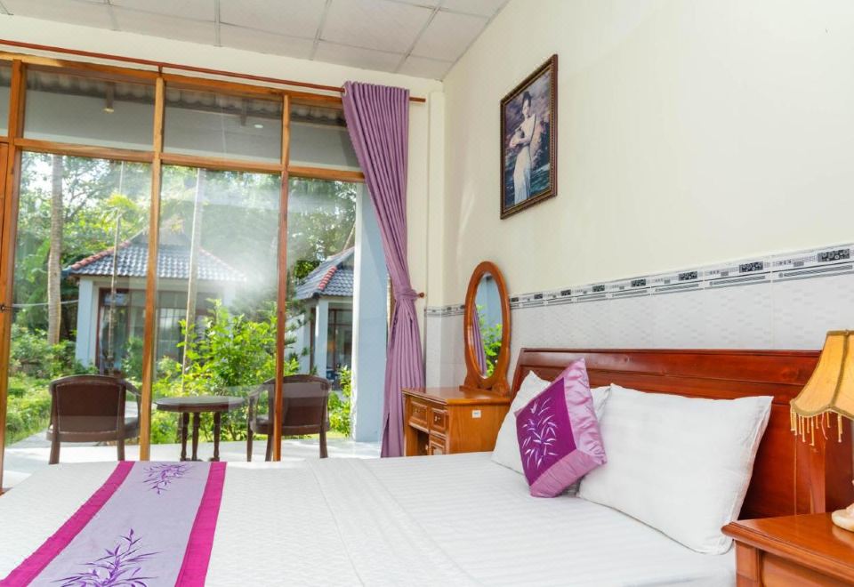 낫 란 리조트 객실 내부 또는 발코니