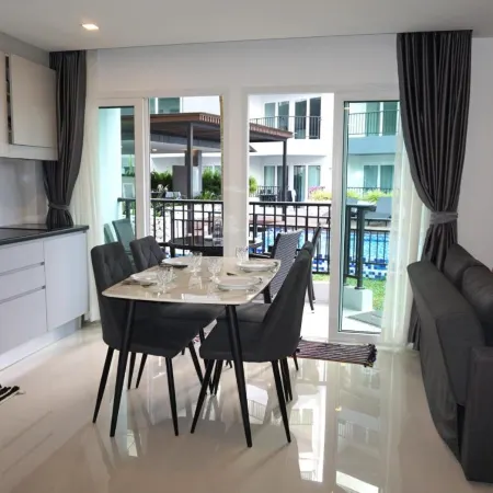 Poolside 2BR Condo Near Mae Phim Beach