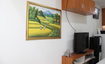 Compact Studio Tamansari Panoramic Apartment by Travelio