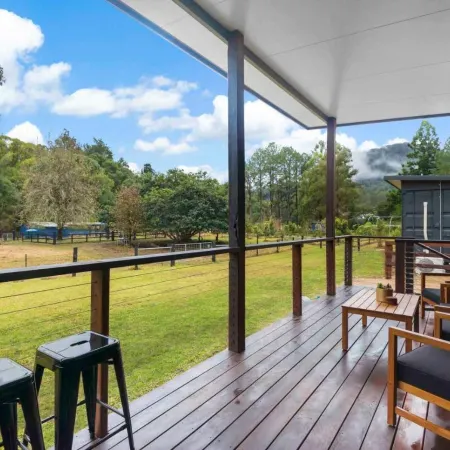 Contained in Nimbin Accommodation