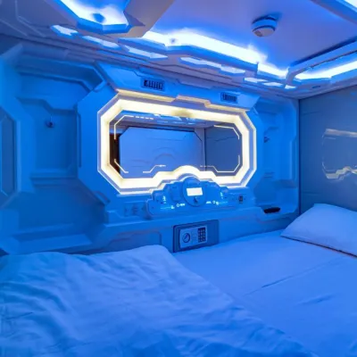 CAPS LOCK Future Hotel Отели рядом с достопримечательностью «Байтерек»