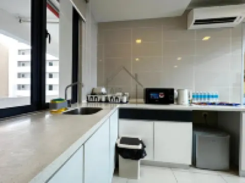 PD D'Wharf Duplex 3BR - Full Seaview (Up To 12 Pax)