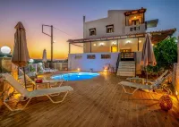 Amalia Villa with Private Pool Hotels in Geropotamos