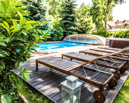 Villa Verdi Pleasure & Spa Hotels in Leba
