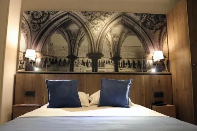 Les Terrasses Poulard Hoteles cerca de Abadía del Monte Saint-Michel