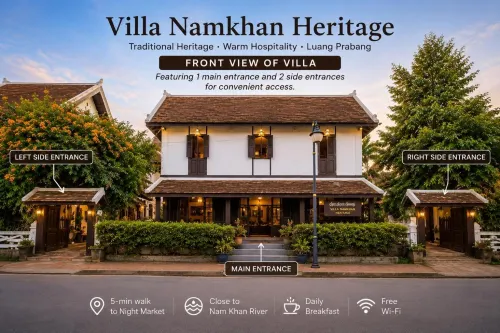 Villa Namkhan Heritage - New