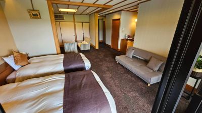 スタンダード ツインルーム 山鹿温泉 清流荘の写真