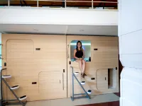Capsule Hotel Happy lounge