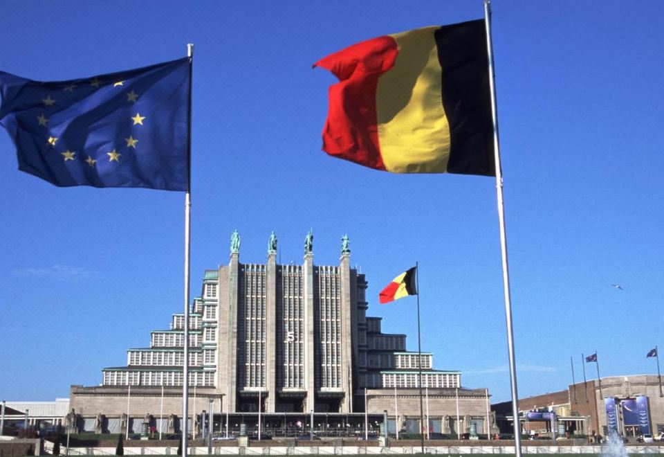 브뤼셀 호텔 내부 전경