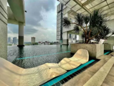 Aesthetic Home Twin Galaxy -2BR- Free Shuttle Bus by Cowidea