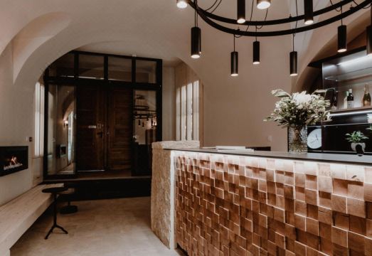 펜션 욕실 및 침실