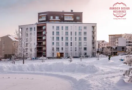 Nordica Design Residence Rovaniemi Отели рядом со станцией Железнодорожная станция Рованеми