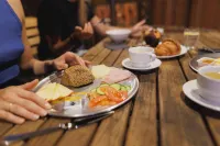 Prague Camping Dzban - breakfast