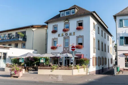 Hotel Krone Rüdesheim Отели в г. Бинген-на-Рейне