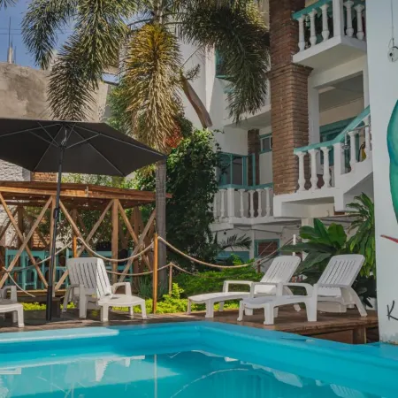 Hotel Costa 55 Puerto Escondido Отели рядом с достопримечательностью «Пляж Каррисалильо»