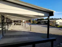 Lake Matheson Motel - Parkplatz