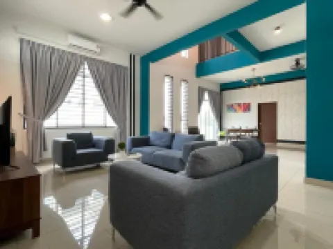 Desaru Arcadia Cozy Huge Villa 11-16pax Wifi Netflix 5 Mins to Desaru Beach