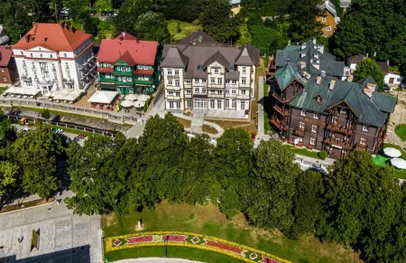 Hotel Willa Tatrzańska Отели в г. Nowosadecki