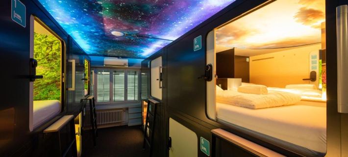 Capsule Hotel - Lucerne Thelab Hotéis em Lucerna