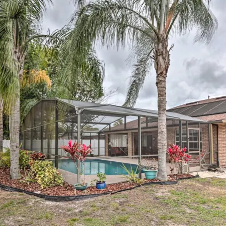 Centrally Located Deltona Home with Pool and Yard