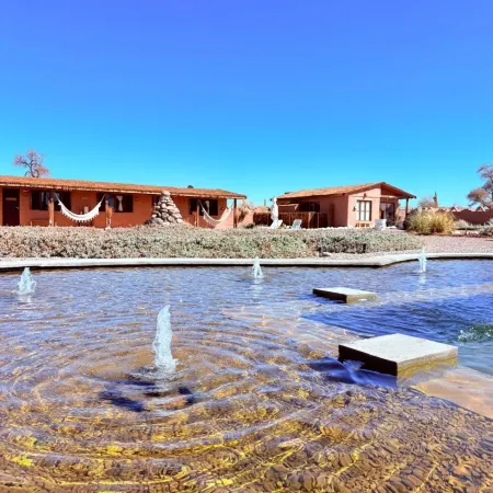 Maktvb Lodge Con Vista Al Volcán Licancabur y Piscina Natural en San Pedro de Atacama