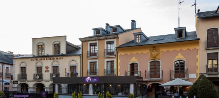 Hotel Aroi Bierzo Plaza Отели в г. Бьерсо
