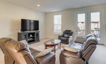 Balcony & Pool Access: Modern Gainesville Home