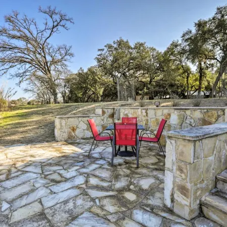 Blanco Riverfront Historic Home, 3 Mi to Downtown!