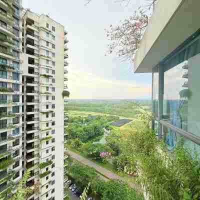 Cozy 2B2R 6pax Condo Forest City C5-1907 Hotel Exterior