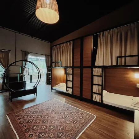 An Nhiên Farmstay - dormitory with bunk beds