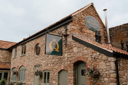 The Queens Chew Magna Отели в г. Бишоп Саттон