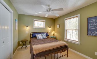 Fish, Hike and Hunt Lakeside Newaygo Cottage