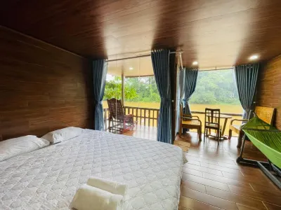 Green Bamboo Lodge Resort Hoteles en Nam Cát Tiên