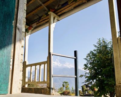 ホテルからの眺望 アナプナ エコ ビレッジの写真