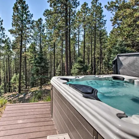 Hot Tub, Game Room: Spacious Angel Fire Retreat!