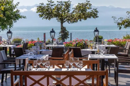 Romantik Hotel Mont Blanc au Lac Отели в г. Морж