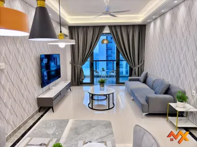 R&F Mall Princess Cove 10-12pax Sea View-Smart TV 70inch