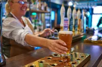 The Red Lion Hawkshaw - Parkplatz