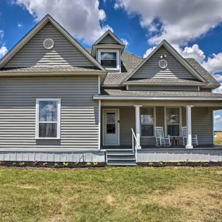 Decatur Farmhouse Getaway w/ Deck & Backyard