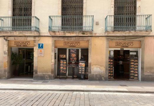 호스탈 페르난도 조식 장소 또는 객실 내부 디테일 이미지